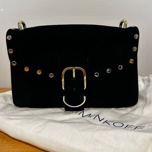 Suede Rebecca Minkoff crossbody purse